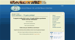Desktop Screenshot of egocentrs.lv